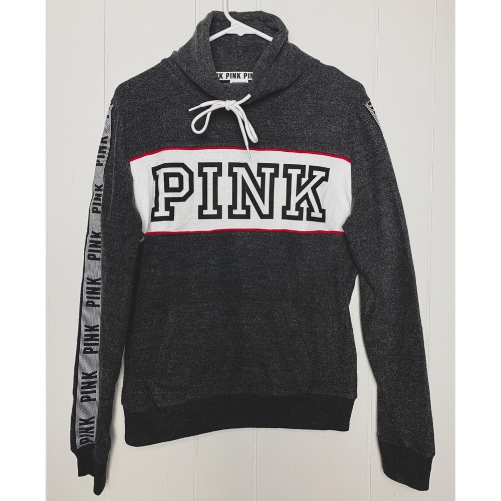 Victoria’s Secret pink charcoal pullover sweater!